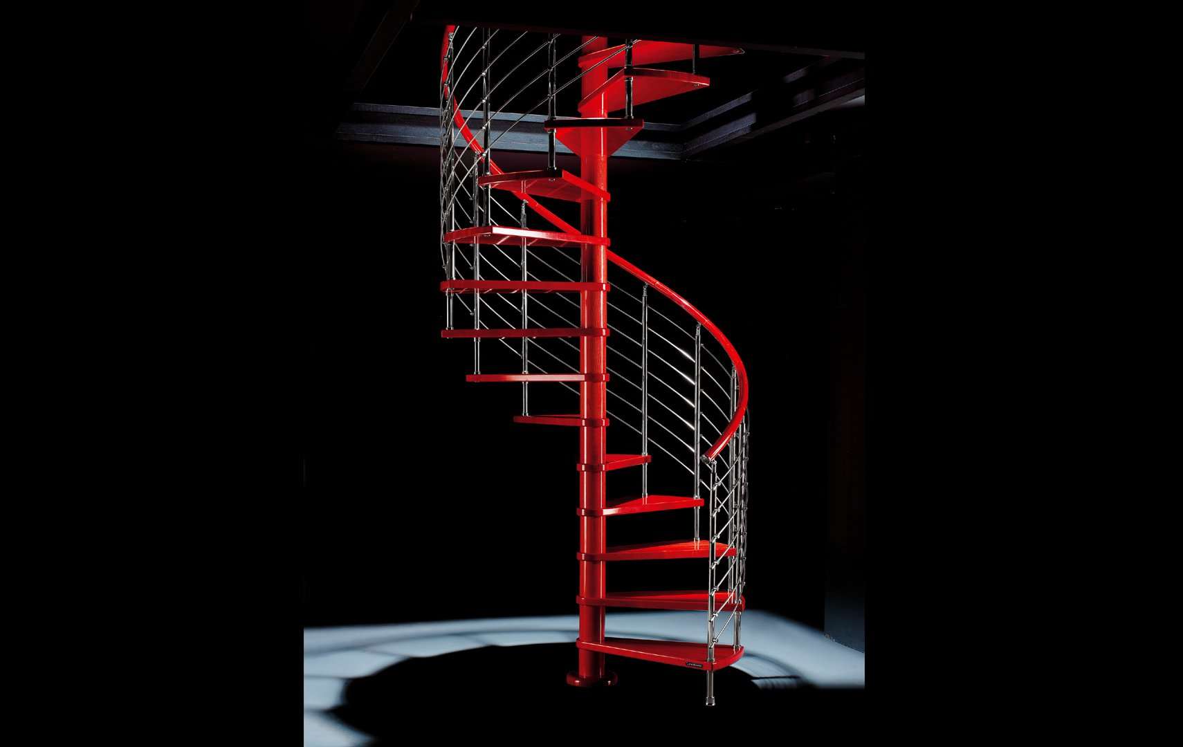Diable RL, Escalier red line, escalier moderne red line
