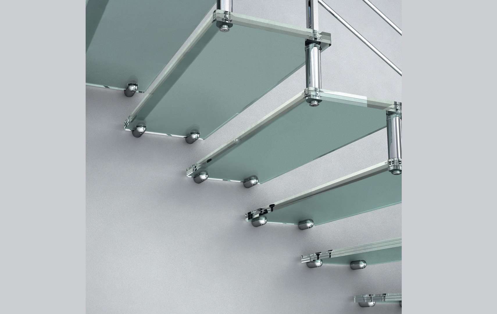 Akura Glass, Glass staircase