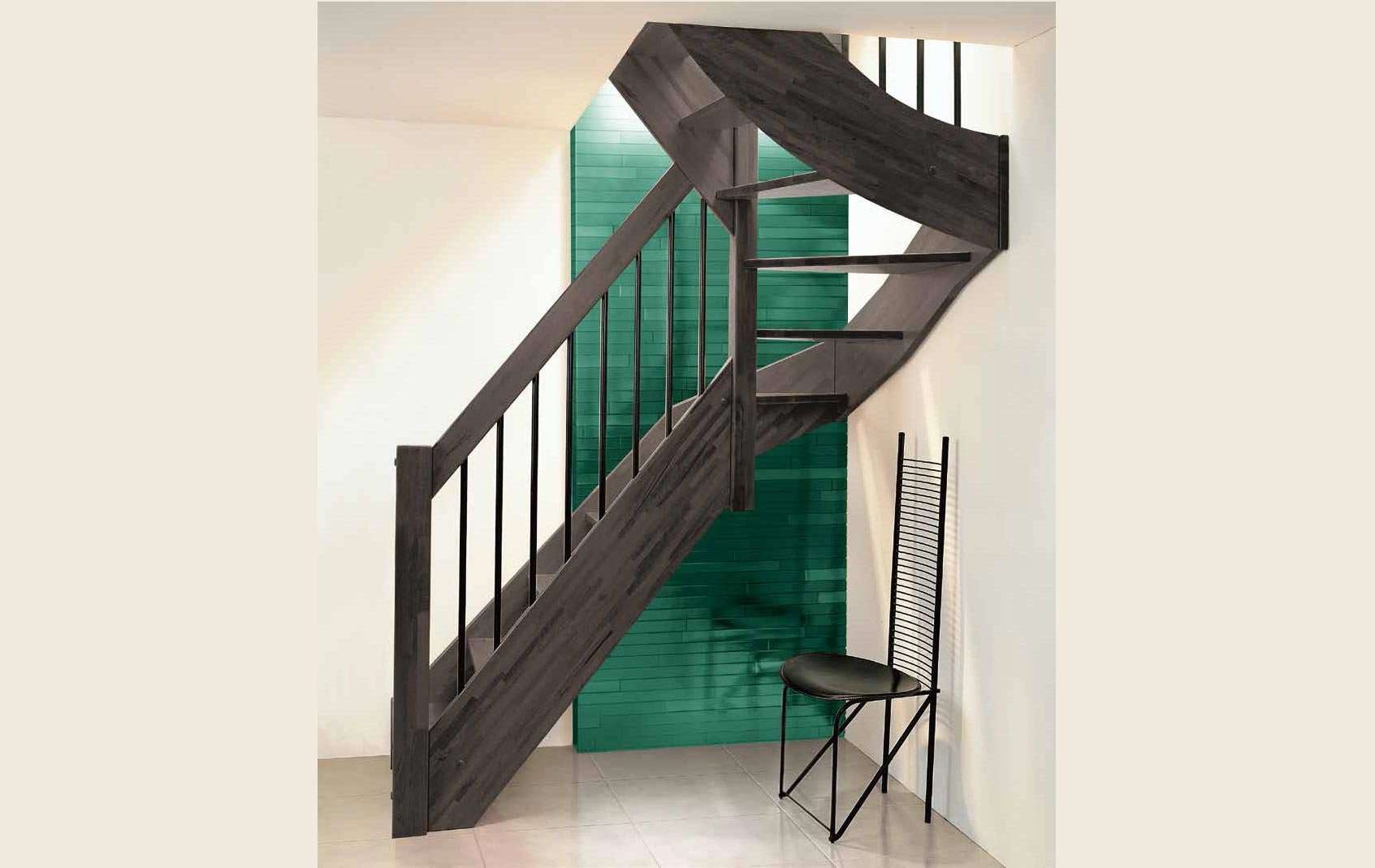 Mignon, Space saver stairs