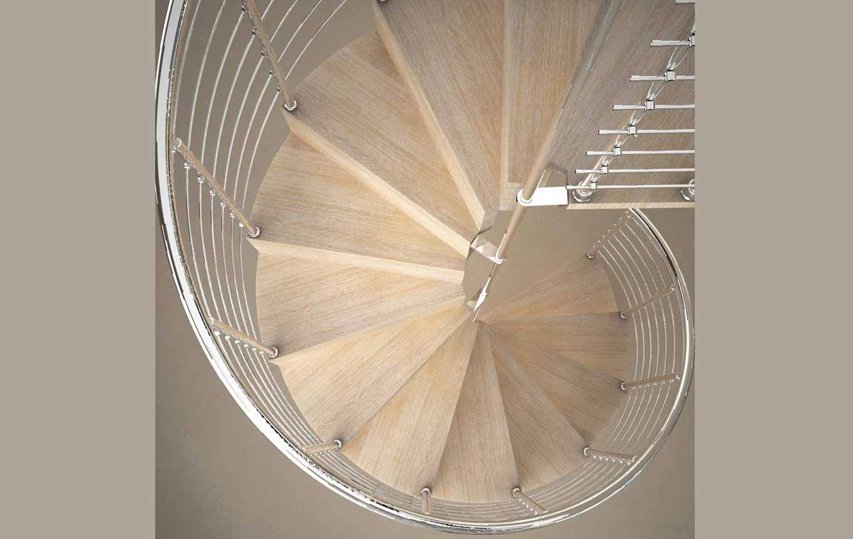 Pura, Spiral staircase