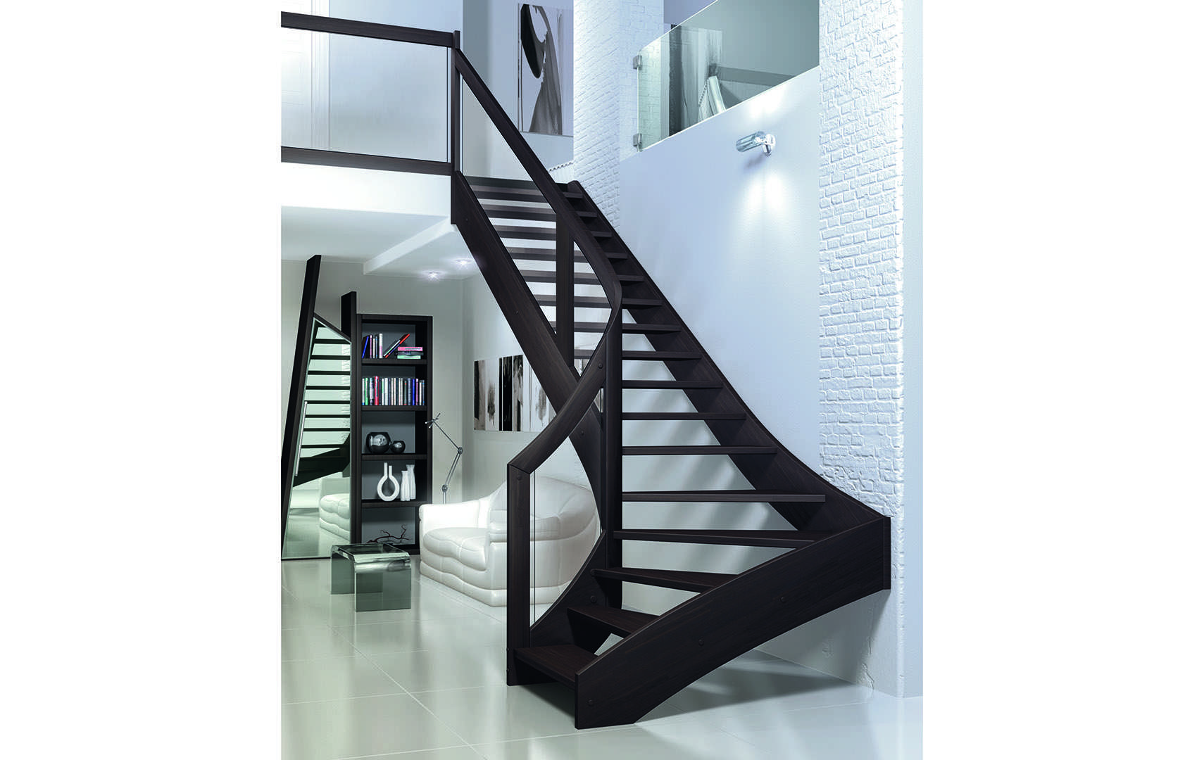 Vertigo, Escalier moderne
