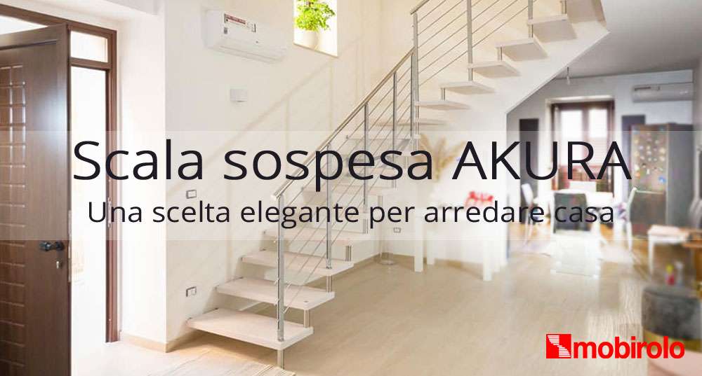 scala sospesa akura una scelta elegante per arredare casa