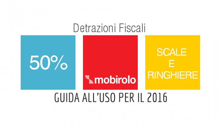 scale e detrazioni fiscali confermate per il 2016