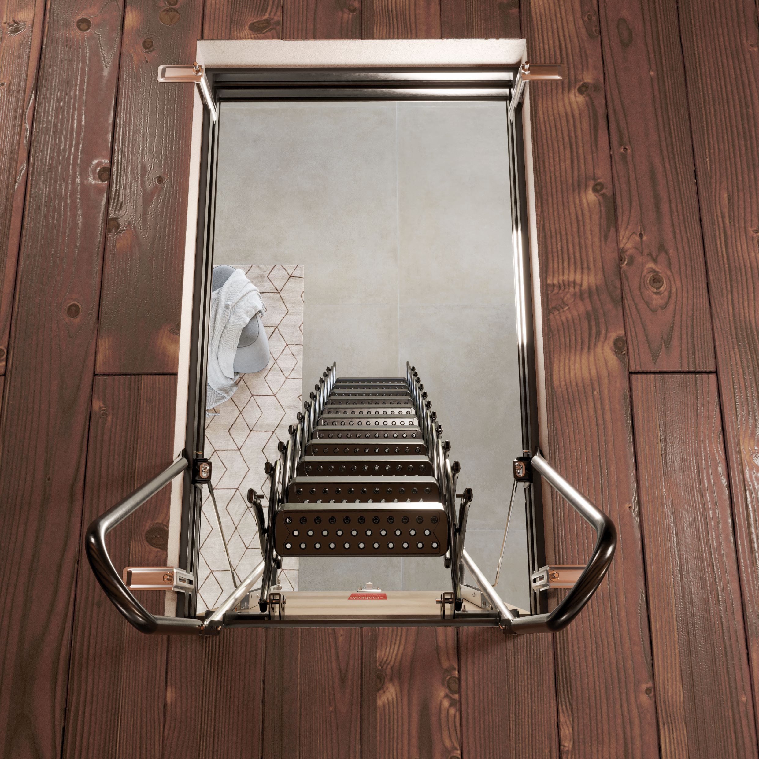ZX SOFFITTO , Scale retrattili