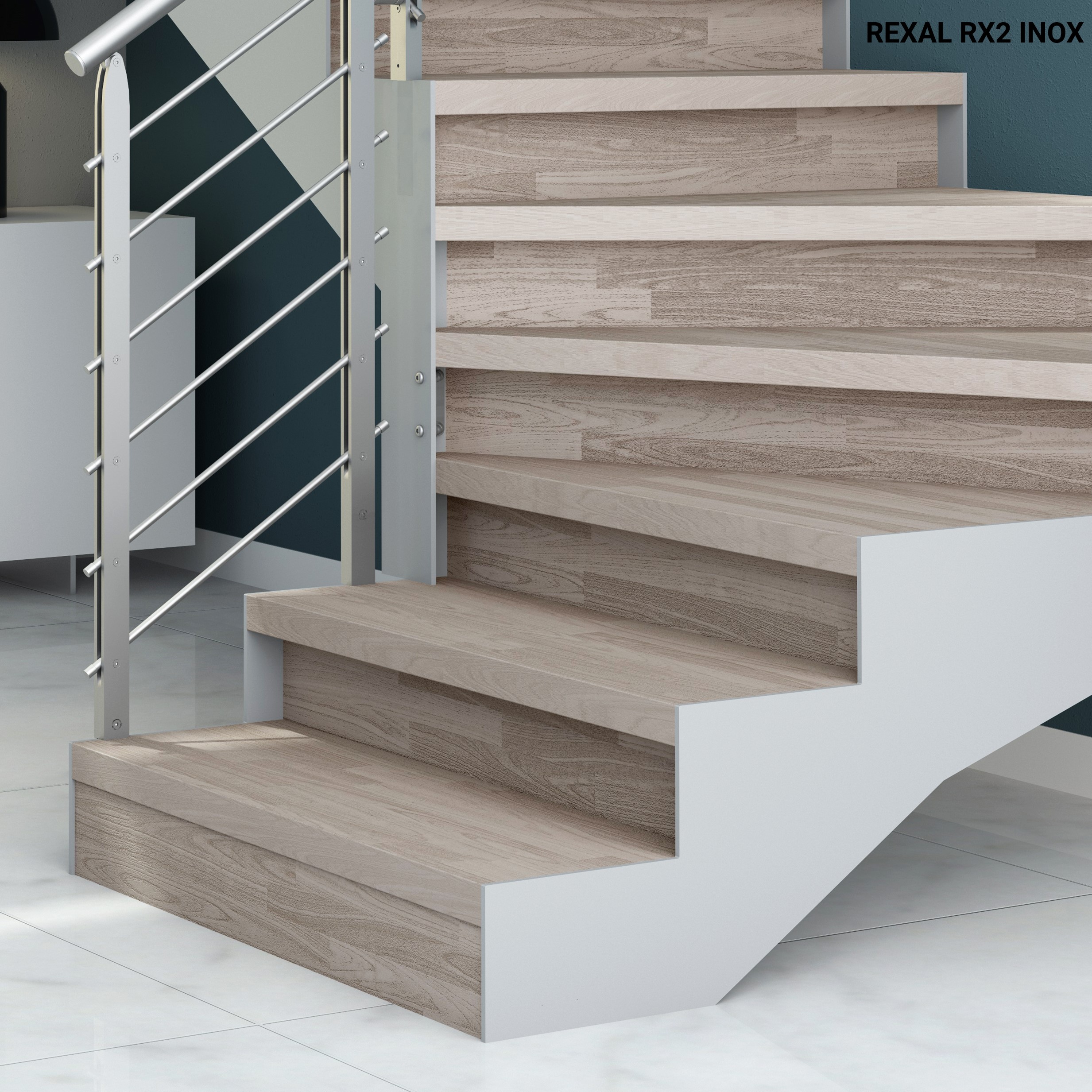 Rexal RX2, Escalier moderne