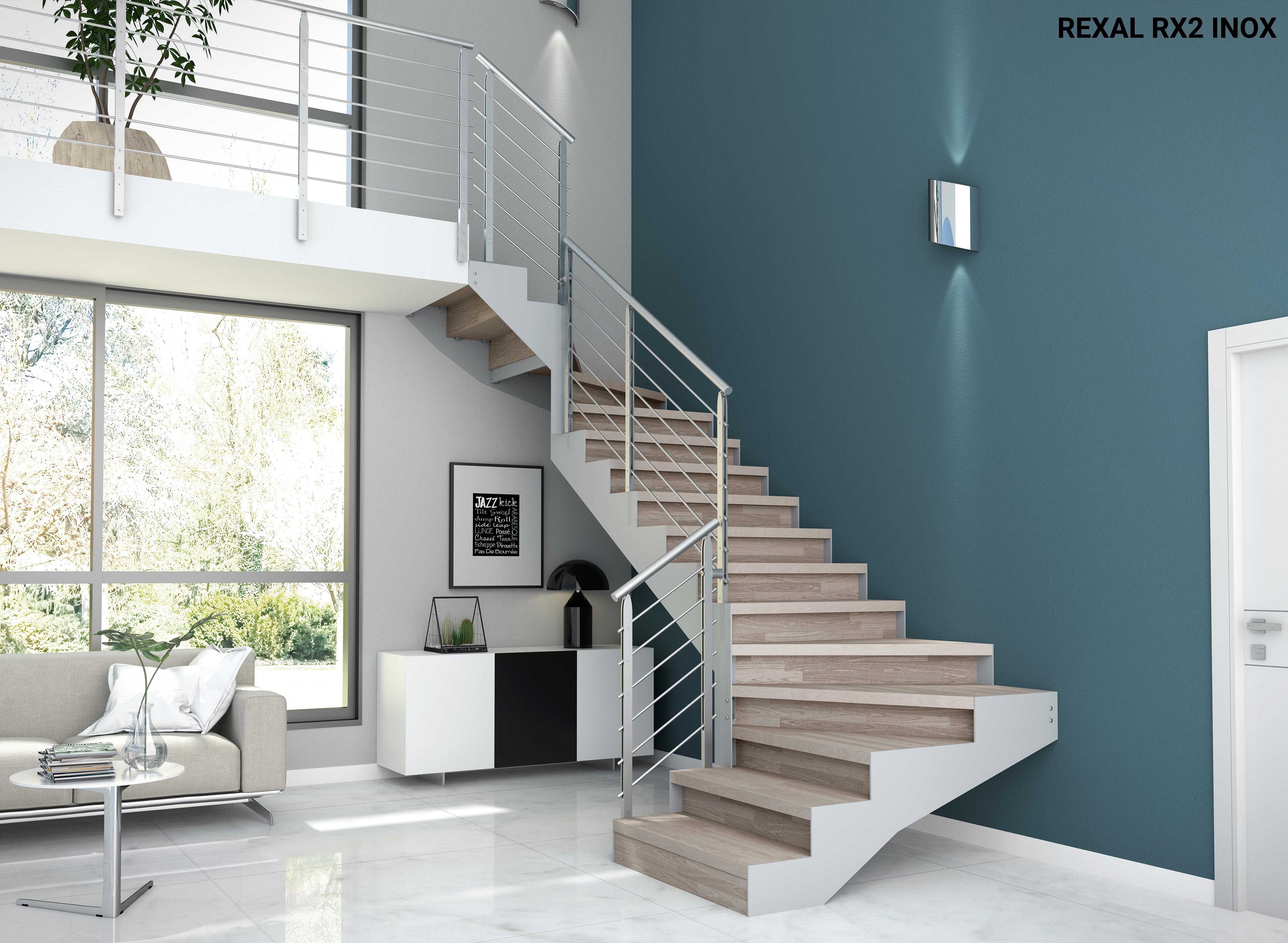 Rexal RX2, Escalier moderne