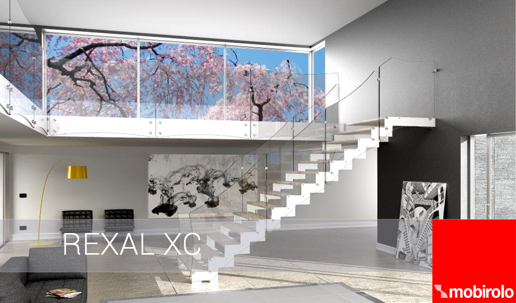 news glass staircase new rexal xc