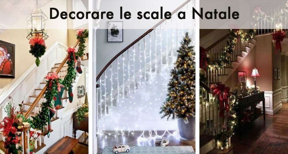 Decorazioni Natalizie Scale.