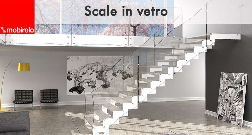 modern stairs with glass railing left to conquer by mobirolo models