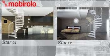 Scala chiocciola Star 04 restyling e Star Fx