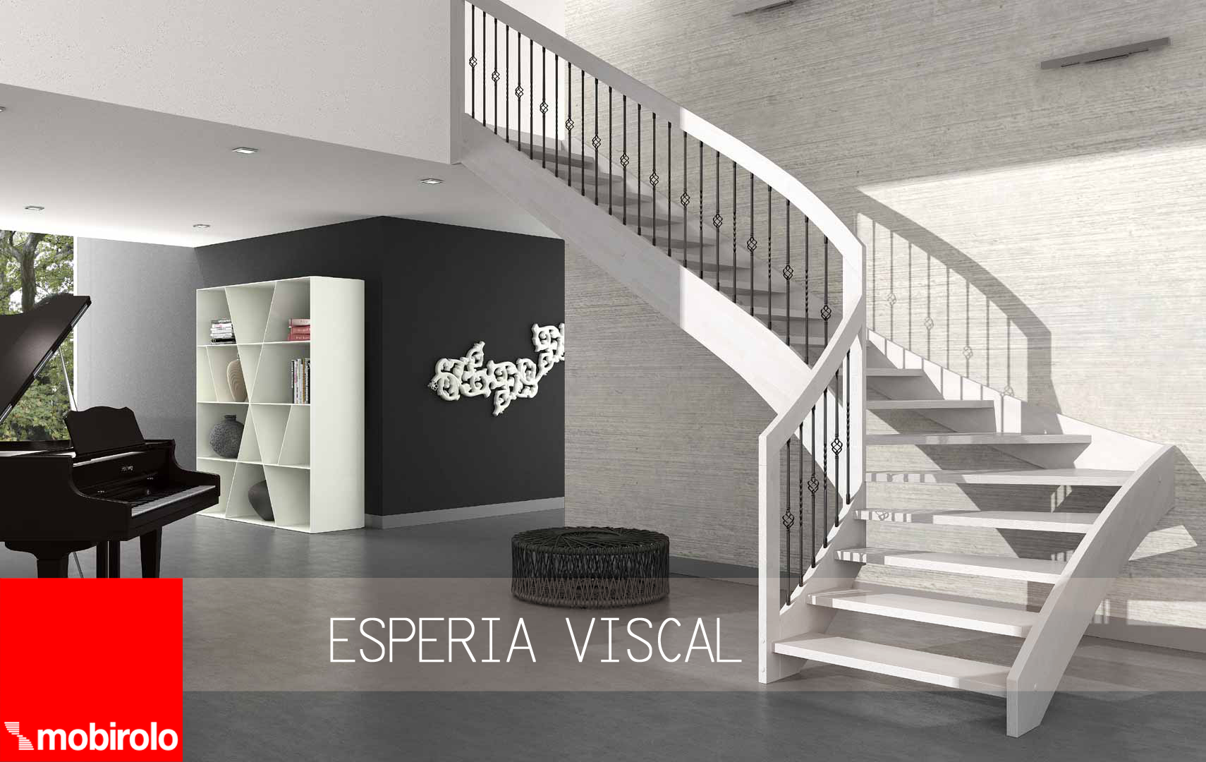 esperia viscal la giusta scala interna per un arredamento in stile scandinavo nordico