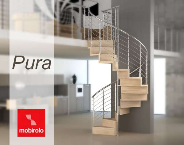 pura la nuova scala elicoidale di mobirolo