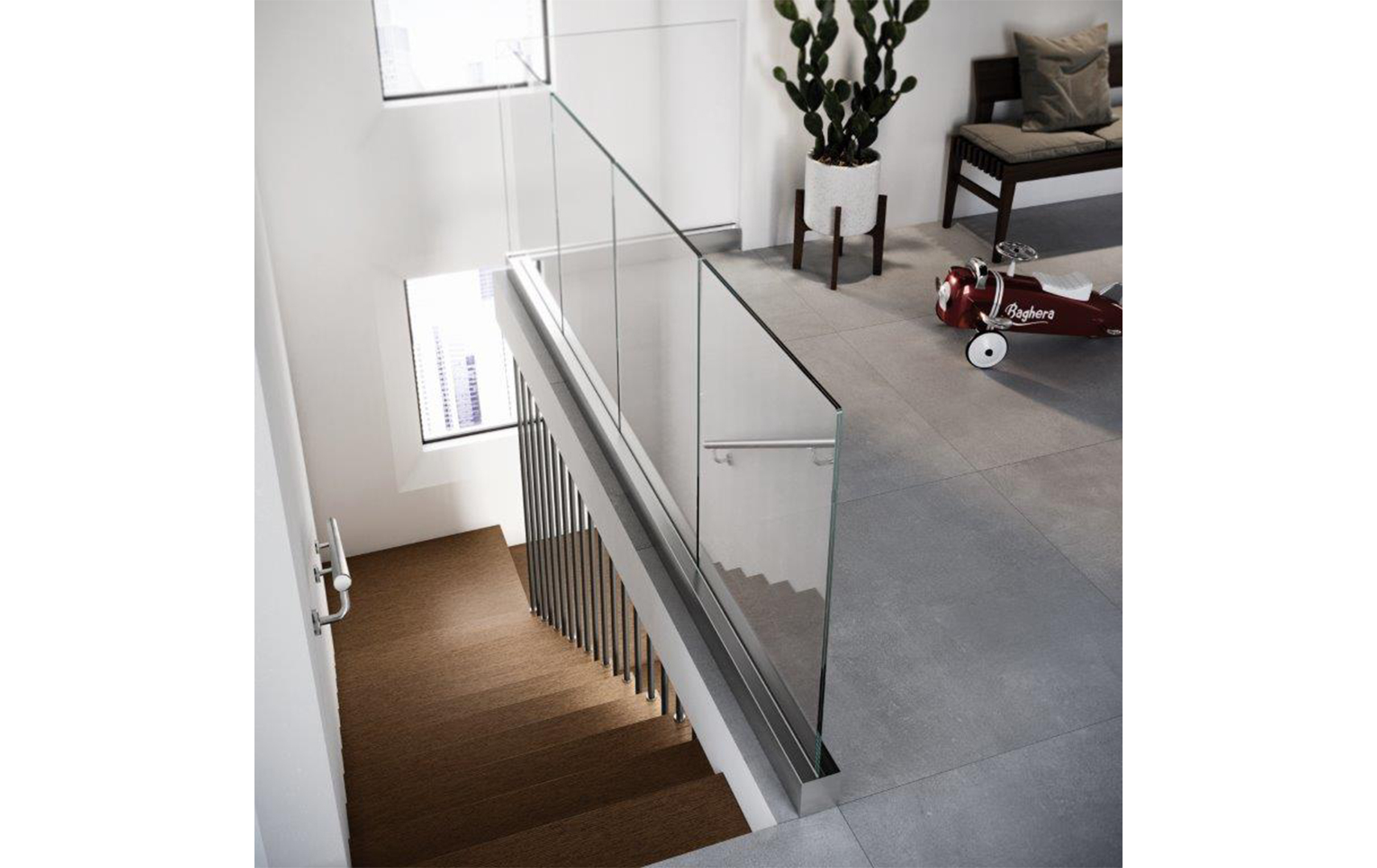 Akura 60 UP, Loft stairs