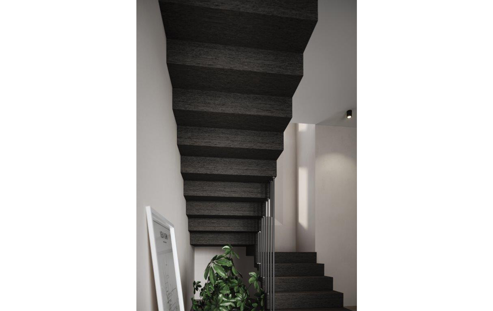 Akura 60 UP, Escalier moderne