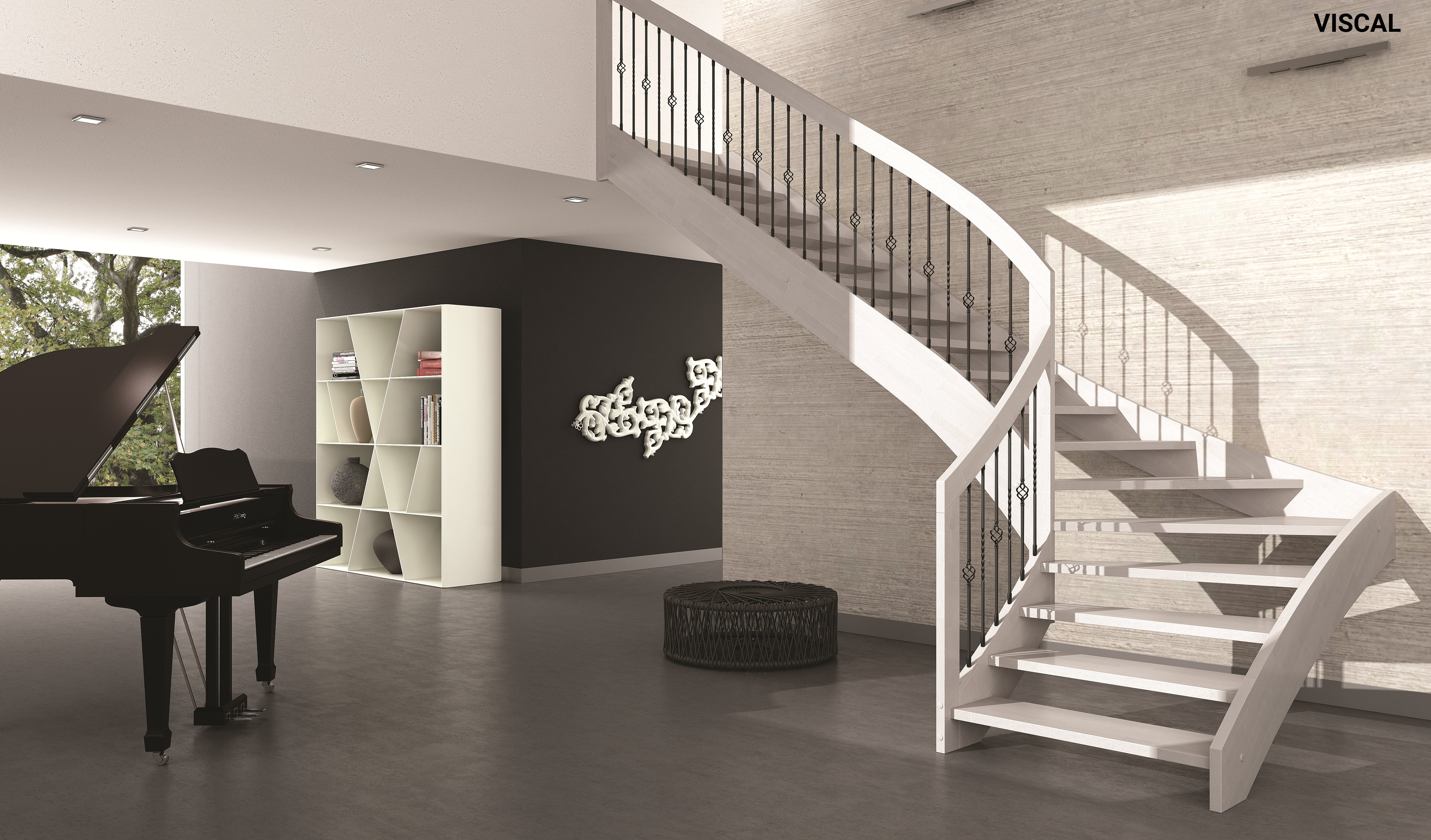 Esperia, Loft stairs