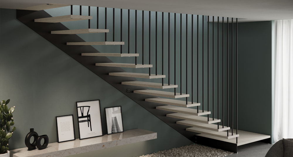 up la escalera que desafa la verticalidad con estilo