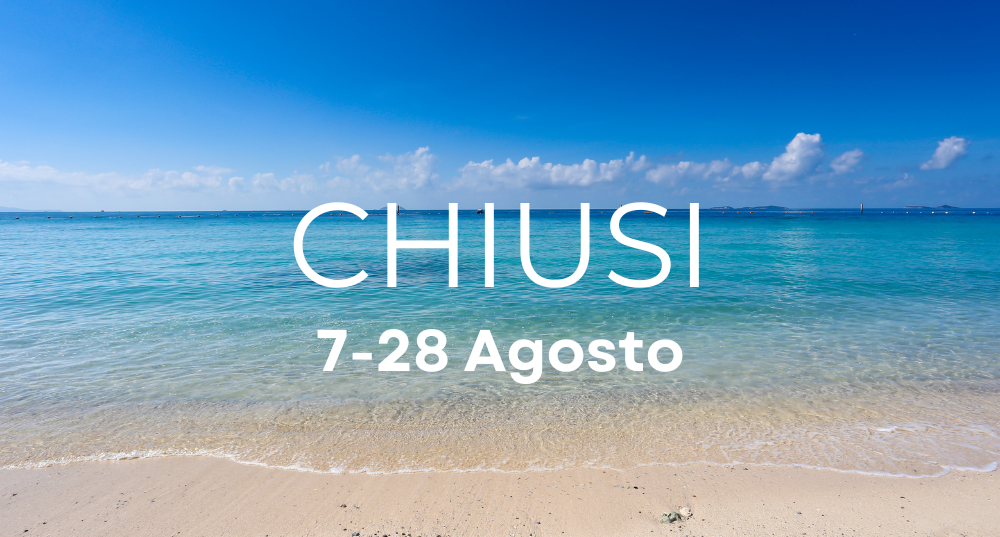 Chiusura estiva