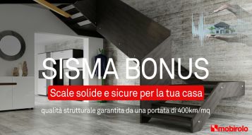 Sisma Bonus: scale comode e sicure per la tua casa