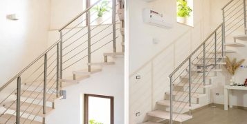 Great Mobirolo Installations: Akura interior staircase