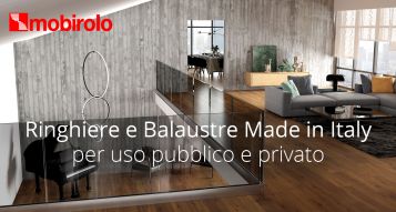 Ringhiere e balaustre per uso pubblico e privato