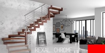 Rexal Chrome: las ventajas de las escaleras voladas Mobirolo