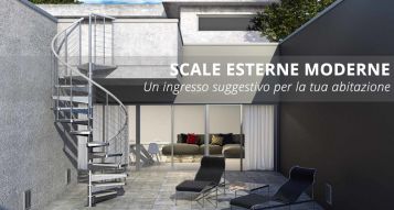 Escaliers extrieurs modernes. Une entre suggestive pour votre logement