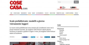 Mobirolo sulla rivista Cose di Casa