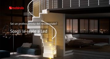 Case eleganti ed esclusive con Scale illuminazione a Led