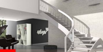 Esperia Viscal: the right loft-stair for a furniture in Scandinavian - Nordic Style