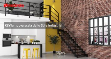 Key la nuova scala per interni dallo Stile Industrial