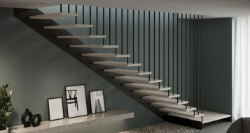 UP, the staircase that challenges verticality with style