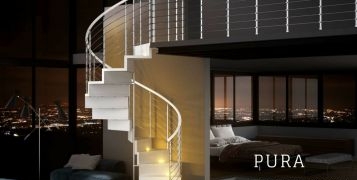 Do you want to change your old staircase to snail staircase? discover Pure