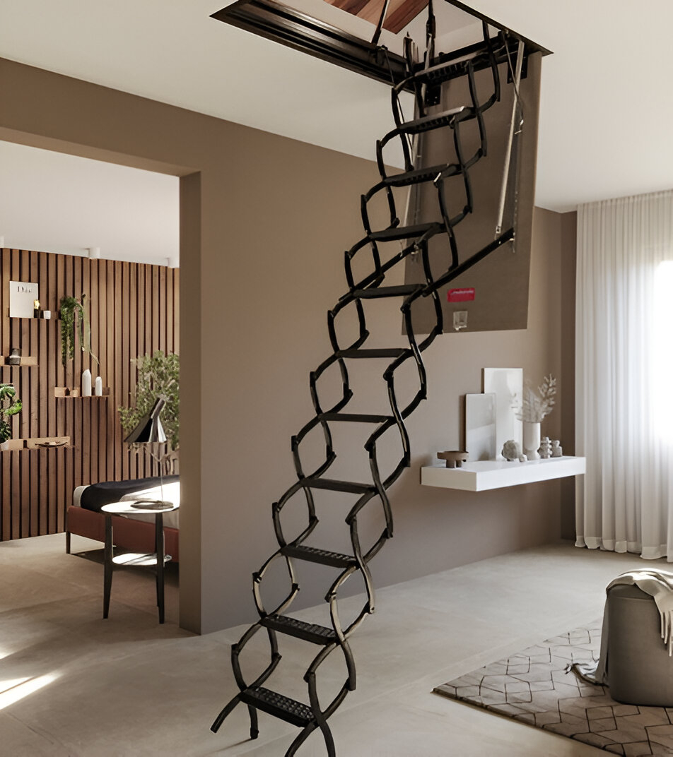 novit 2025 scale retrattili per soffitto tetto terrazzo