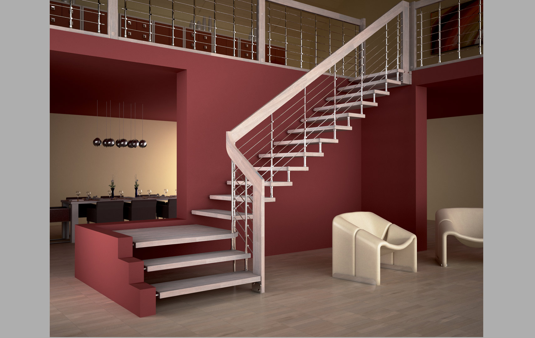 cantilevered stairs the best solution for your home