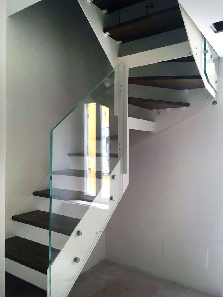 rexal rx indoor staircase installation in milan