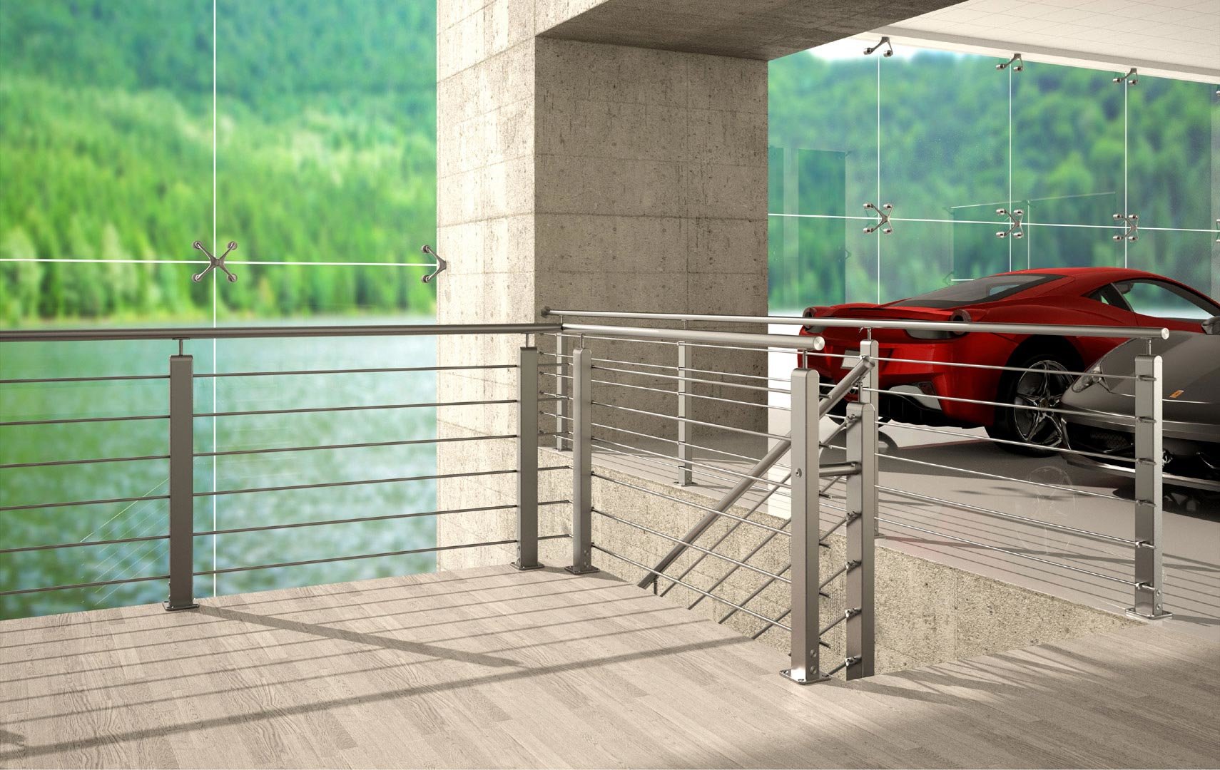 garde corps et balustrades made in italy