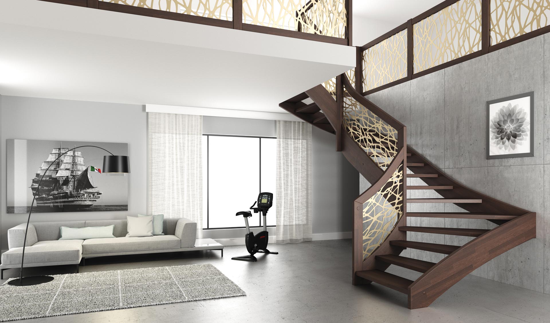 escaliers modernes pour les intrieurs en bois voici les solutions mobirolo